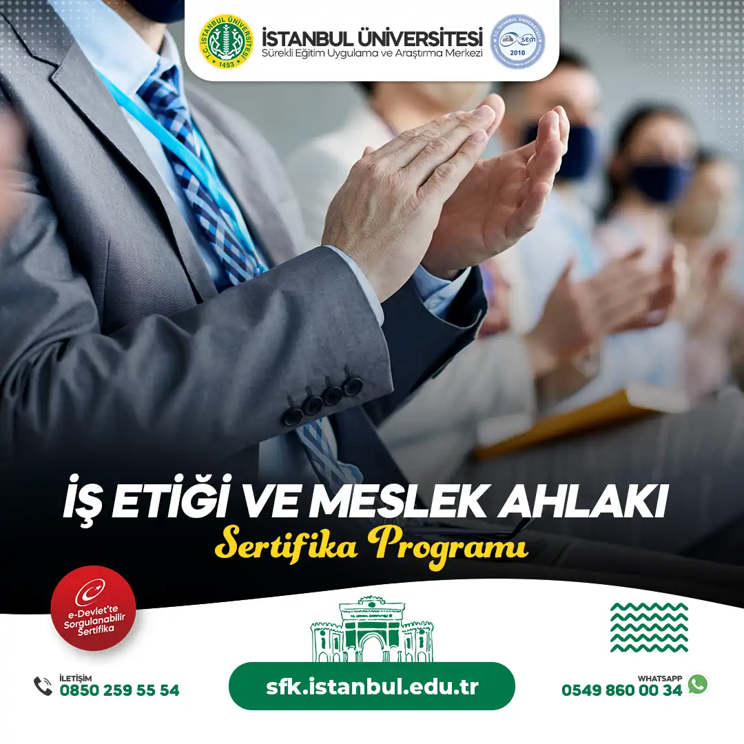 İş Etiği ve Meslek Ahlakı Sertifika Programı